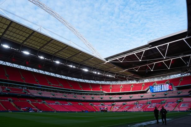 General view of the stadium before the UEFA Nations League, league phase, group A3 match at Wembley Stadium, London.