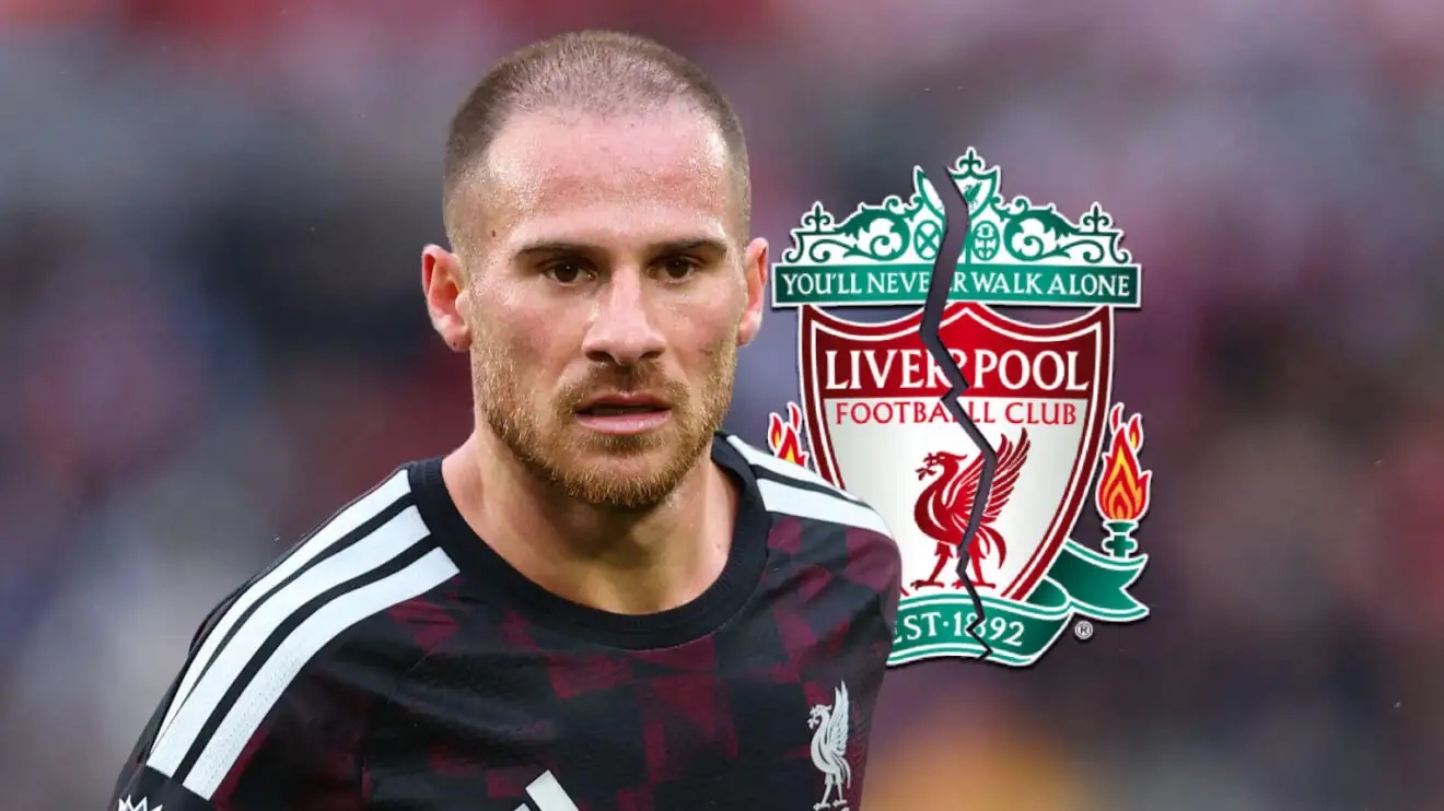 Liverpool midfielder Alexis Mac Allister