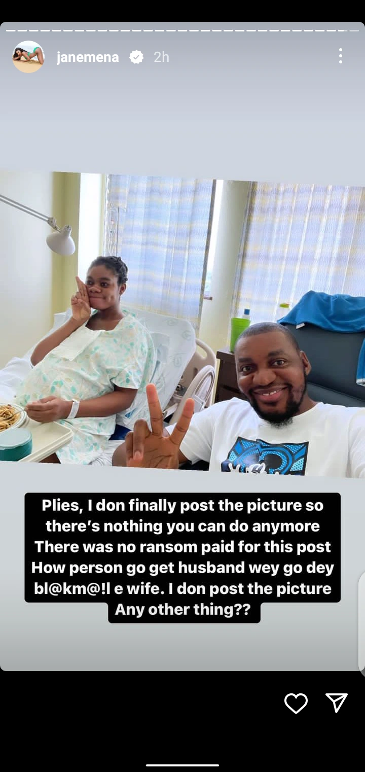 Janemena shares throwback photo of herself heavily pregnant as she posed with her husband, Plies who she said wanted to blackmail her 