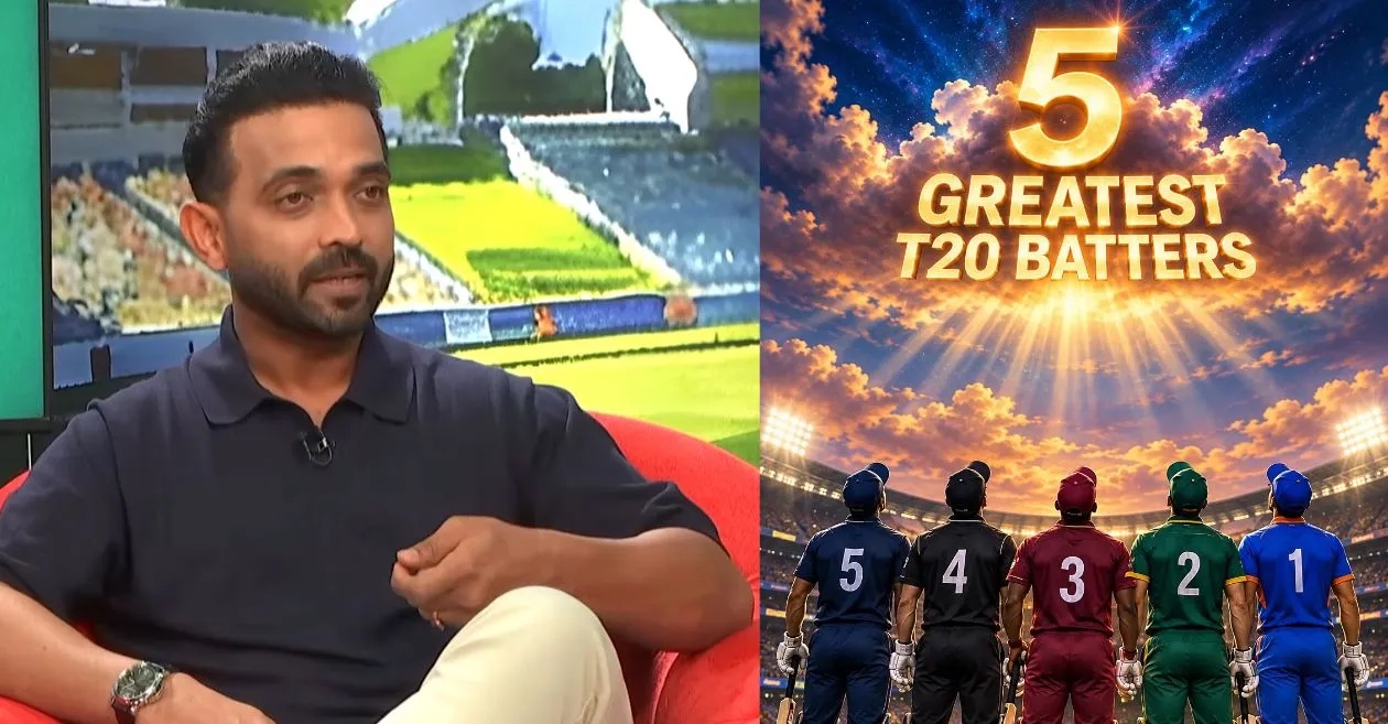 Ajinkya Rahane names Top 5 greatest batters in T20 cricket