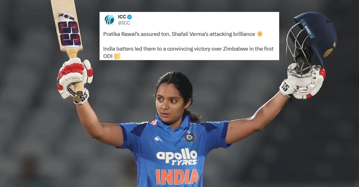 Fans react as Pratika Rawal’s century leads India to a dominant win over Zimbabwe in 1st ODI