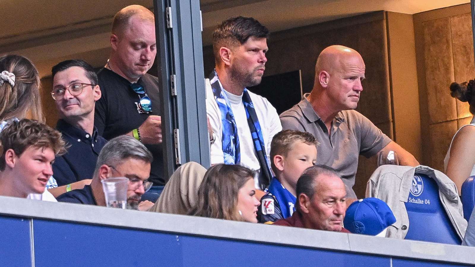 Klaas-Jan Huntelaar bei der Schalke-Generalprobe gegen Real Madrid vor dem Pflichtspielauftakt in der Veltins-Arena.