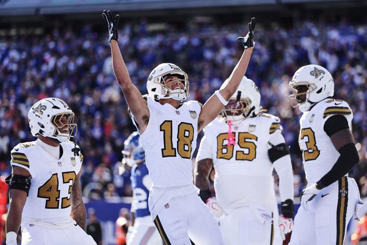 APTOPIX Saints Giants Football