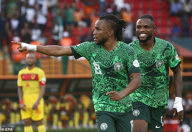 Lookman's goal saw Nigeria secure their place in the Africa Cup of Nations semi-finals