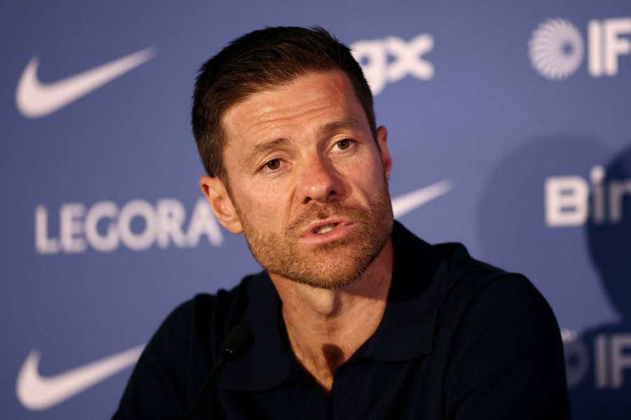 Chelsea manager Xabi Alonso.