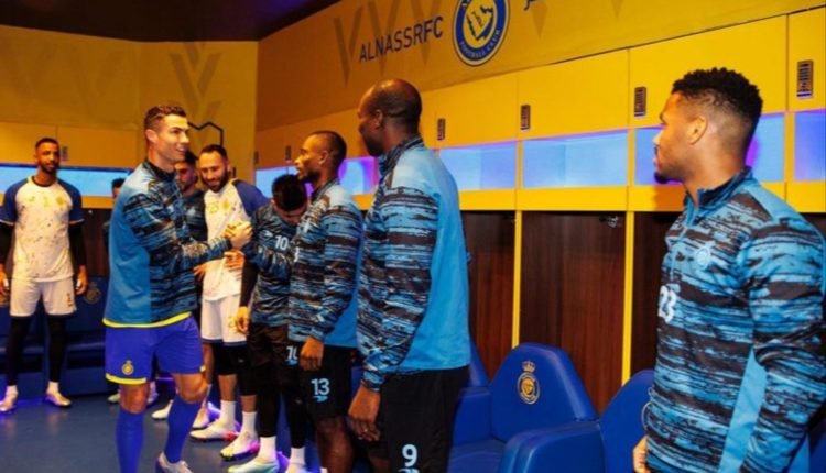 Cristiano Ronaldo Meets Vincent Aboubakar, And Other Al-Nassr Teammates