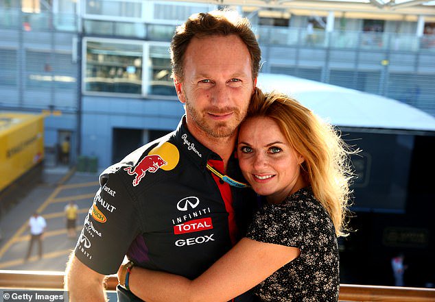 The couple first met in 2009 at the Monaco Grand Prix and married at St Mary's church in Woburn, Bedfordshire in 2015 (pictured in 2014)