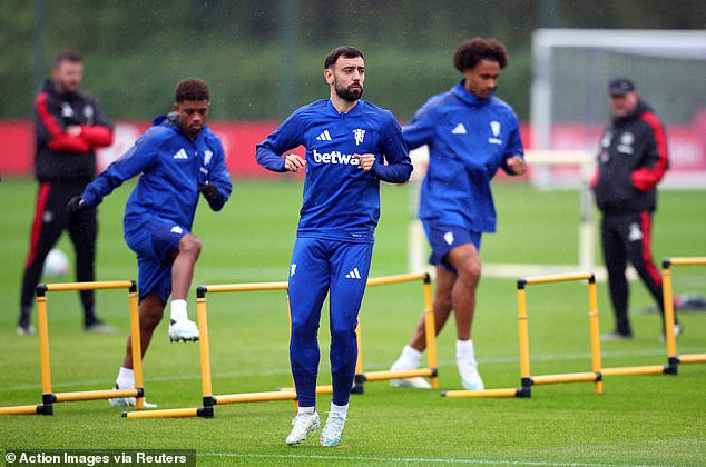 ‘The players can be quite dismissive of him,’ said a source close to one of Fernandes' team-mates. ‘Sometimes they roll their eyes when he’s talking’