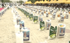 FG distributes food items to persons with special needs in Yobe