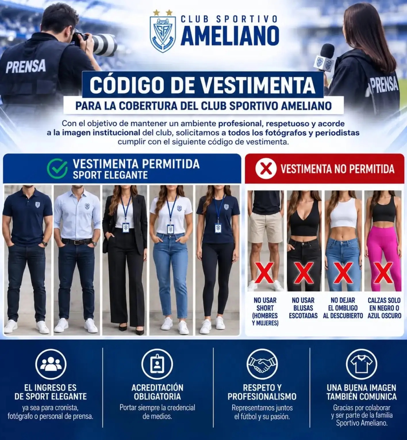 Sportivo Ameliano is said to have released the image showing its dress code change (Sportivo Ameliano)
