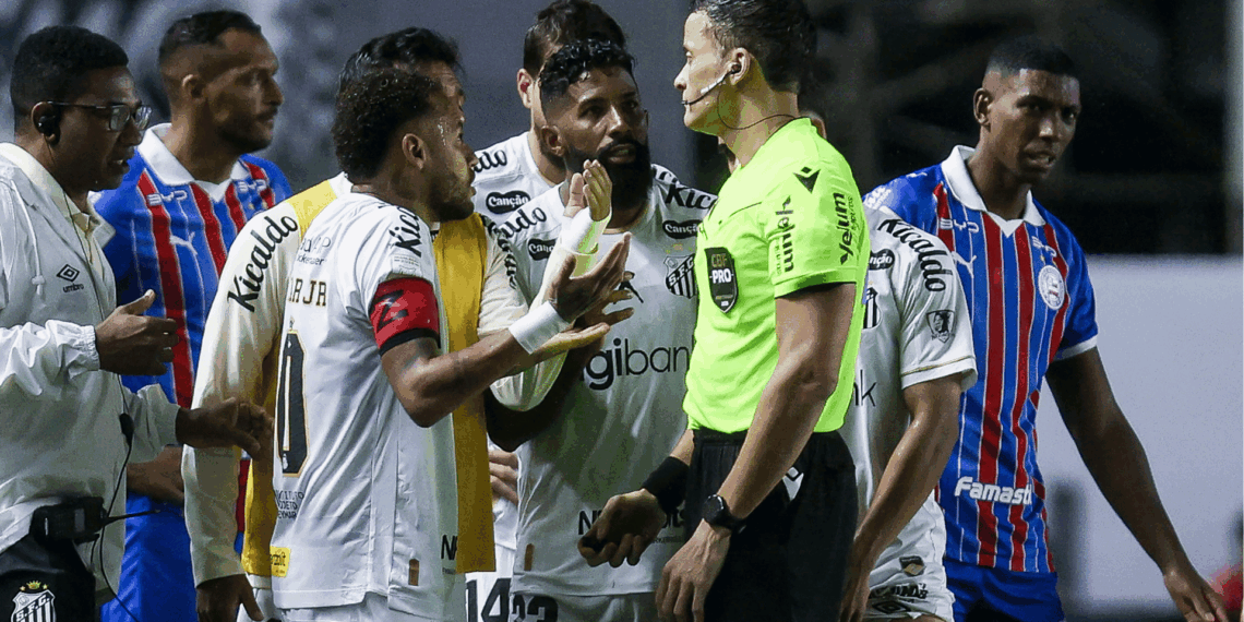 CBF divulga áudio do VAR e revela motivo da expulsão de Neymar