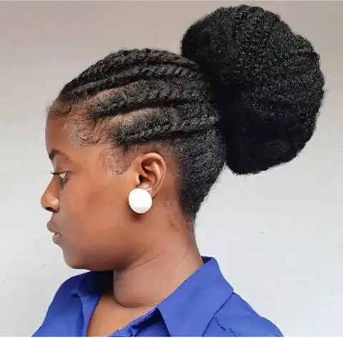 Beautiful ways you can wrap natural hair to look stunning (photos)