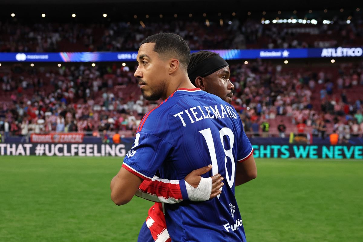 Youri Tielemans and Ademola Lookman