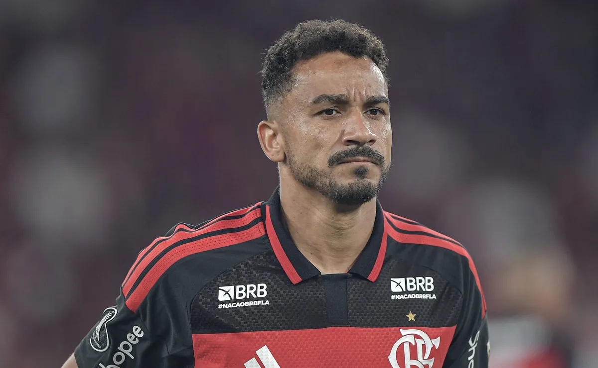 Danilo jogador do Flamengo durante partida contra o Independiente Medellin no estadio Maracana pelo campeonato Copa Libertadores 2026.