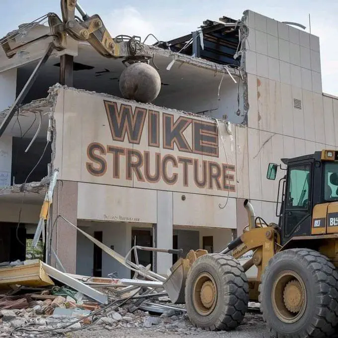 Reactions Trail Photo Released by Chidi Odinkalu Depicting the Fall of Wike’s Political Structure