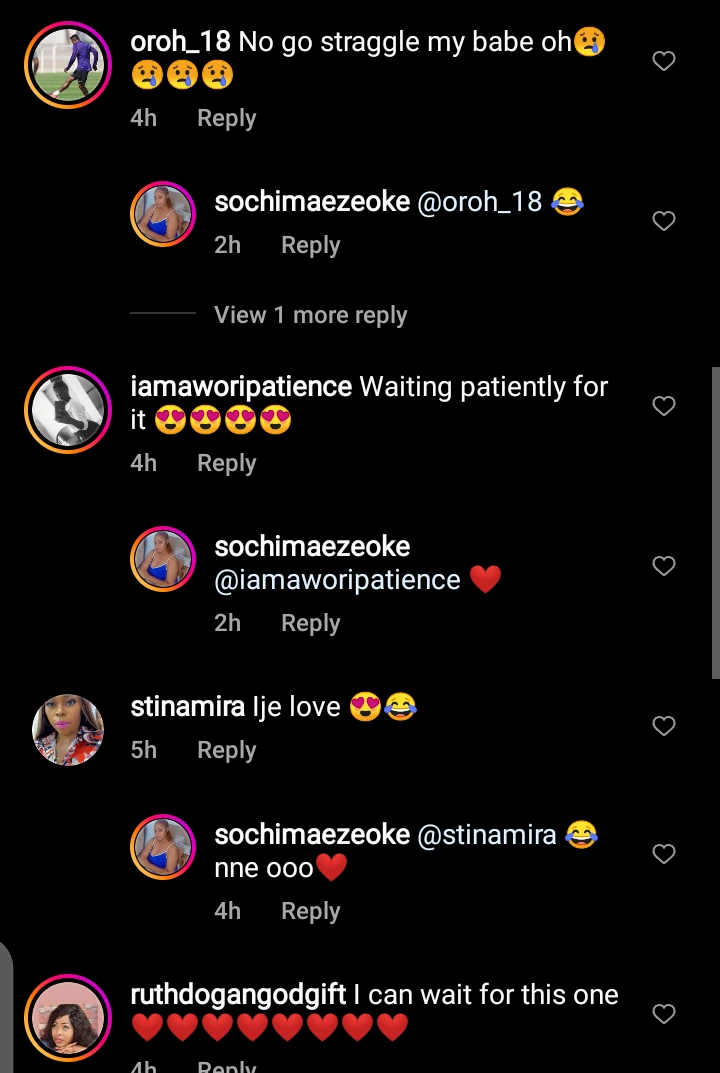 Reactions As Actress Sochima Ezeoke Shares Loved-Up Photos With ...