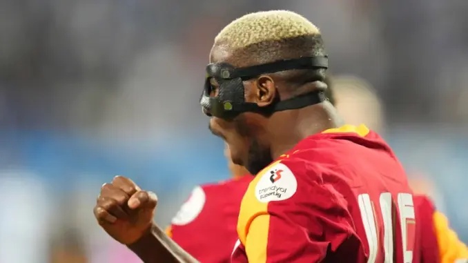 Turkish league: Osimhen brace fires Galatasaray to derby victory over Fenerbahce