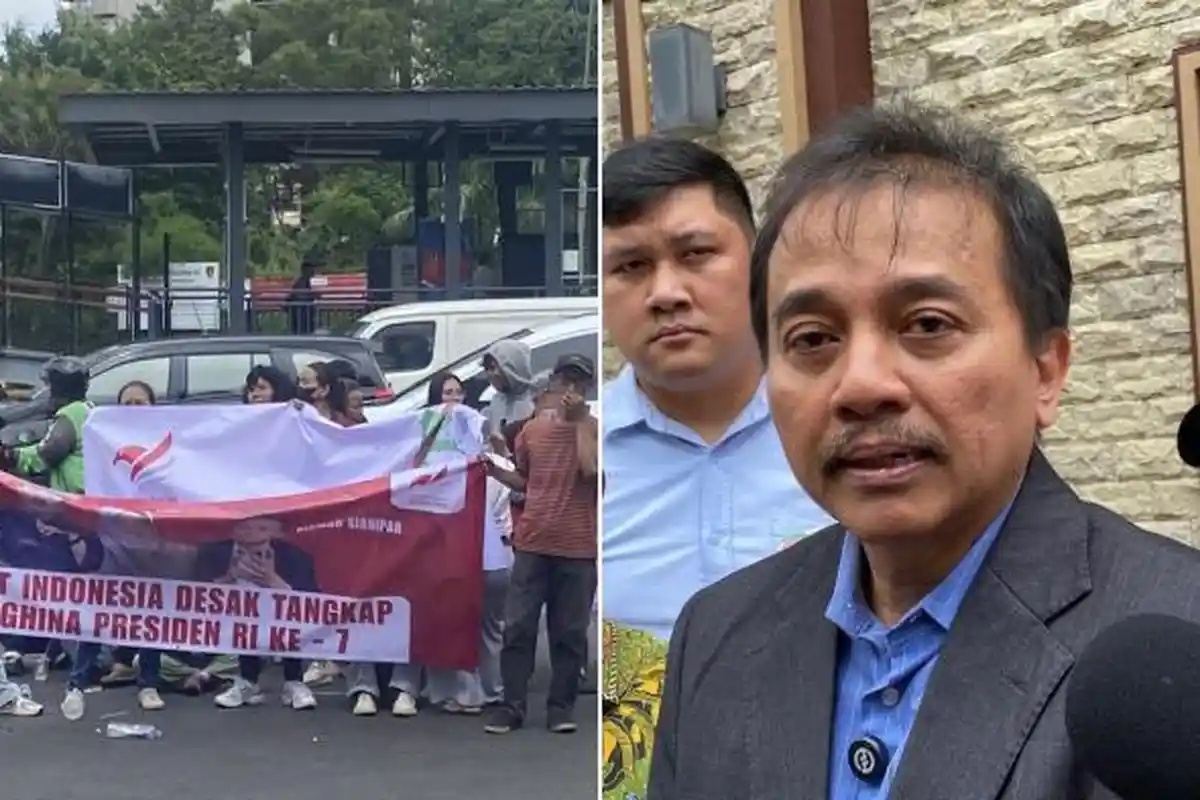 Didemo di Polda Metro Terkait Ijazah Jokowi, Roy Suryo Tuding Massa Bayaran: Saya Tahu yang Nyuruh!