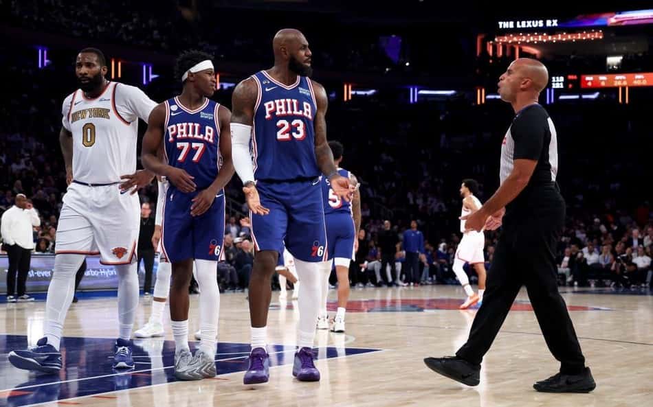 Lebron estreia pelo Philadelphia na NBA