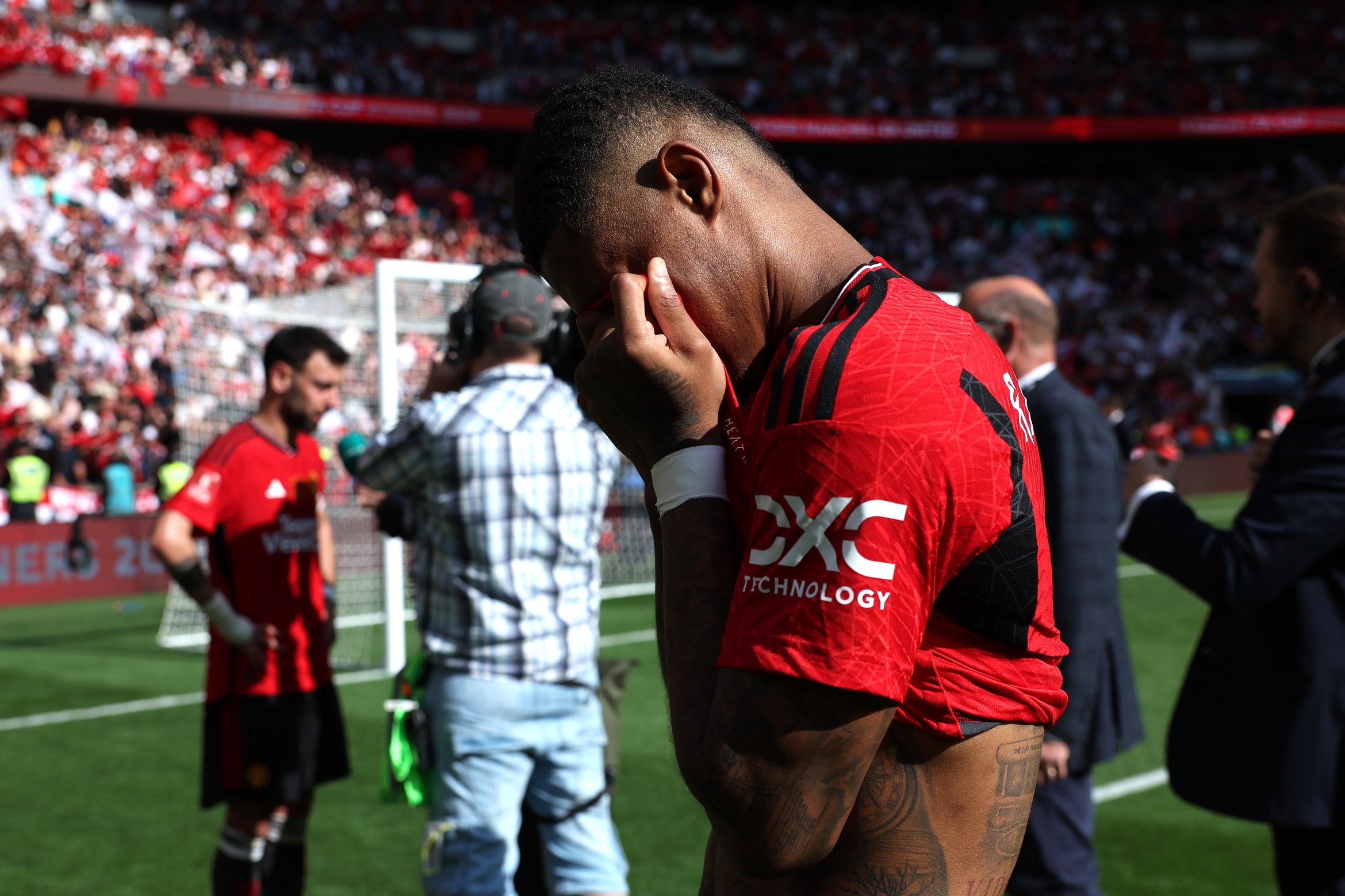 The academy graduate gave his all on the field