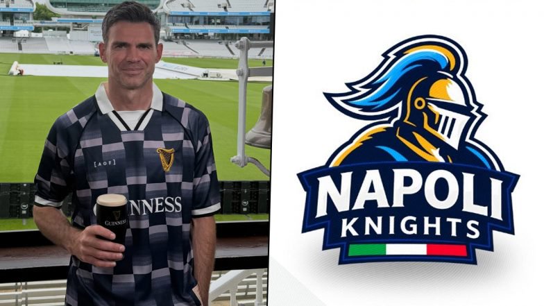 England Legend James Anderson Becomes Co-Owner of Italia T10 Franchise Napoli Knights
