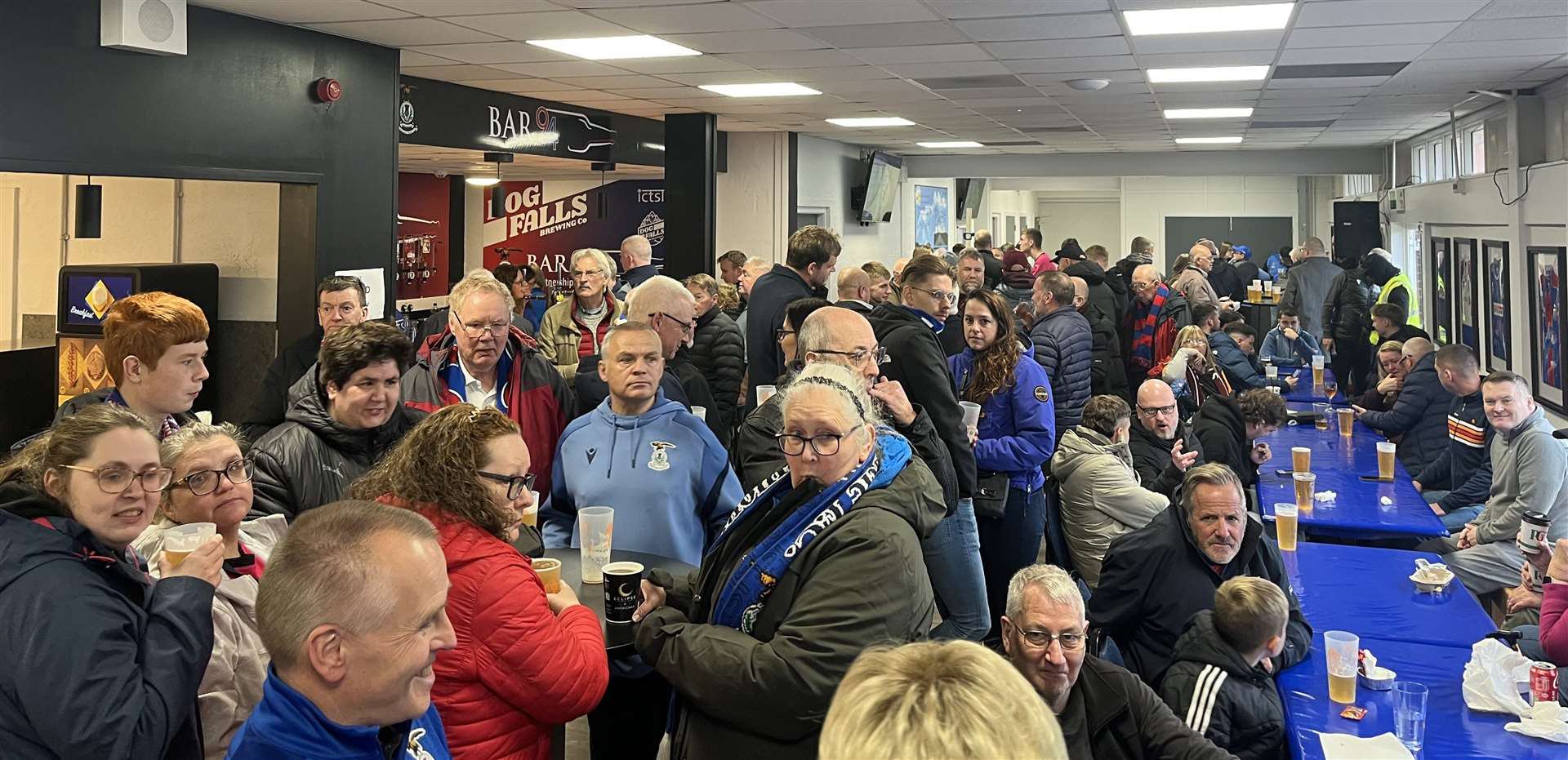 Bar 94 has become a popular venue for supporters to meet before going to watch Caley Thistle.