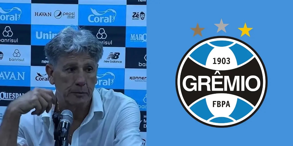 Renato Gaúcho, treinador do Grêmio (Foto - Reprodução YouTube Grêmio)