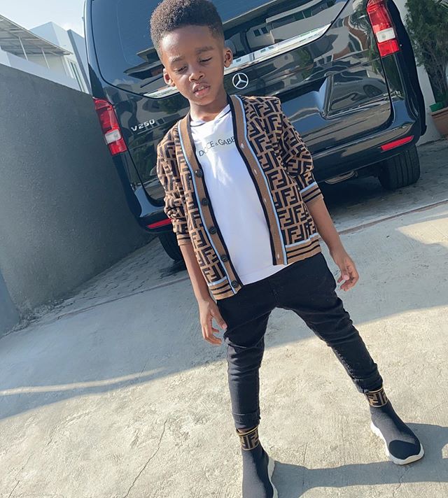 Meet The Only Son Of Tiwa Savage, Jamil