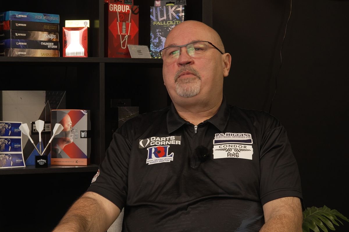 Derek is preparing for the PDC World Darts Championship this December
