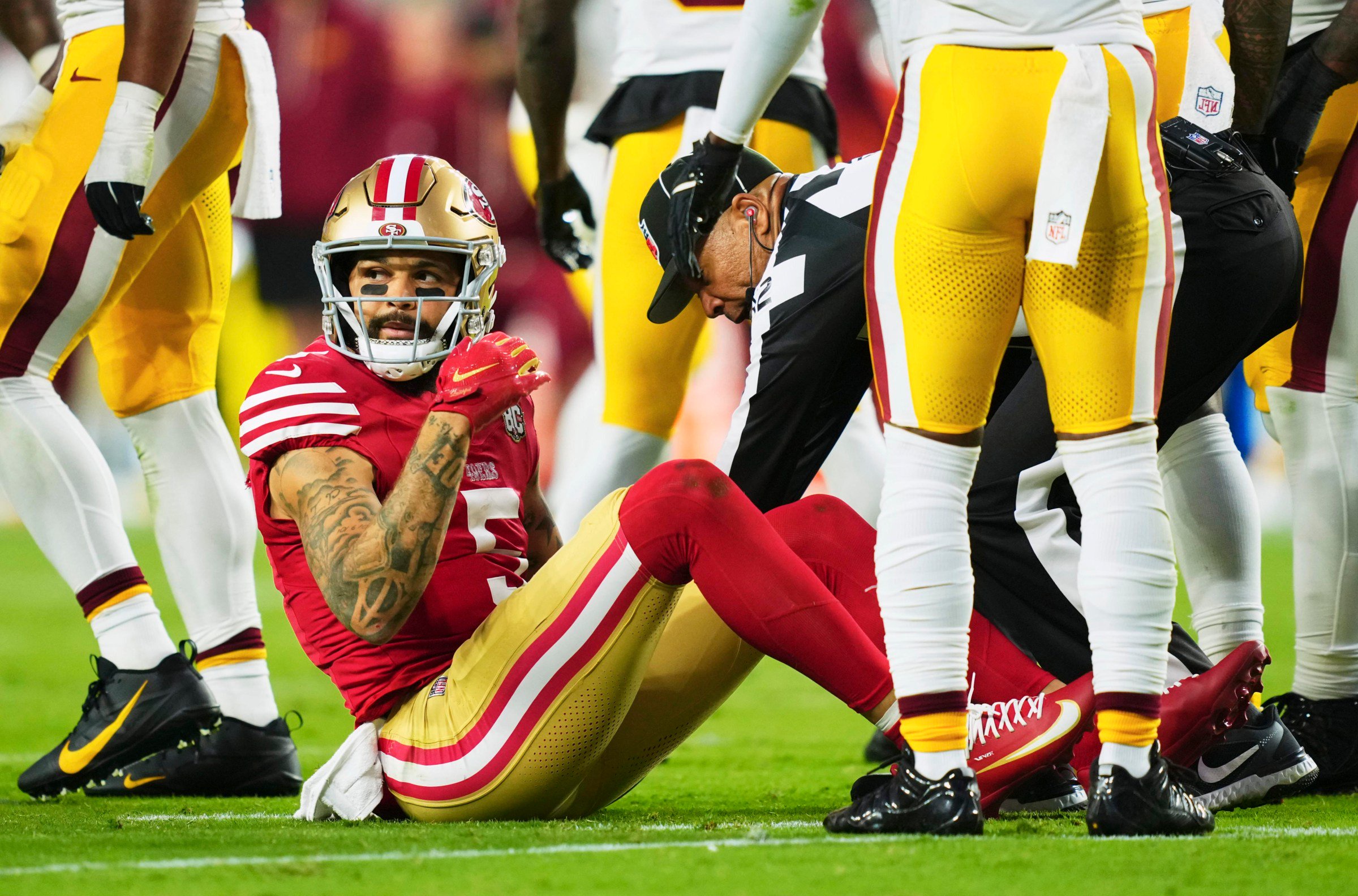 Washington Commanders v San Francisco 49ers