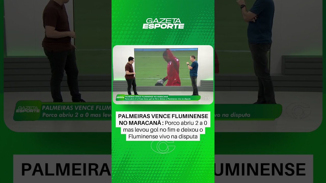 Palmeiras vence o Fluminense no Maracanã - 15/10/2026