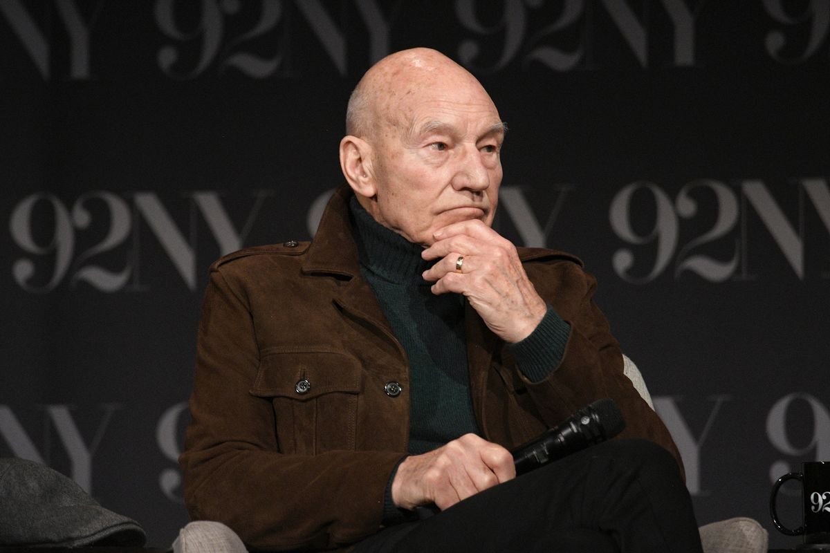 Patrick Stewart attends "Star Trek: Picard" final season advance screening and conversation at The 92nd Street Y, New York on February 13, 2023 in New York City