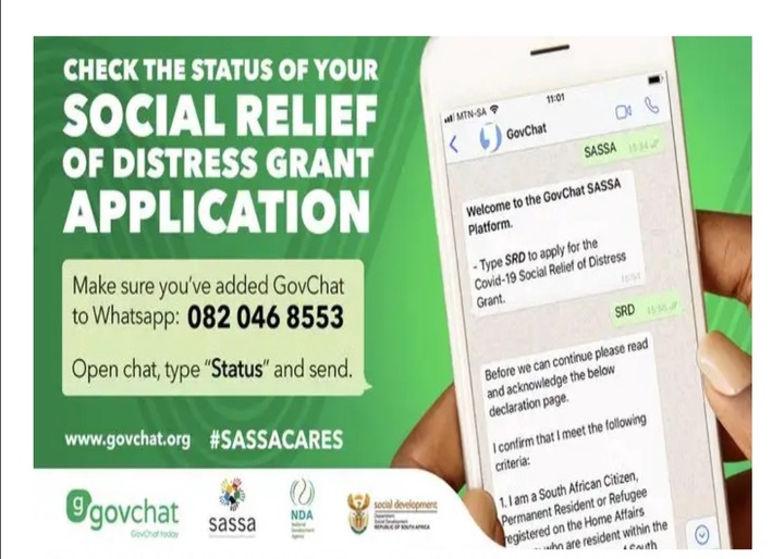 Sassa Gov Za Srd Status Check : Approved for R350 with no ...