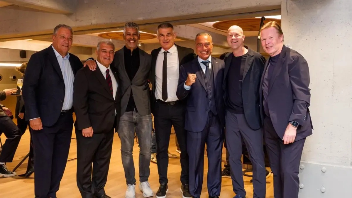 Koeman, Rijkaard and Jordi Cruyff Lead VIP Box for El Clásico