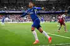 In his penultimate game at Stamford Bridge, he got an assist. 
