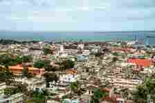 Haiti's capital Port-Au-Prince 