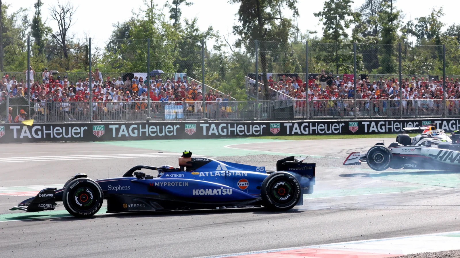 Oliver Bearman is just two penalty points away from an F1 race ban following his collision with Carlos Sainz