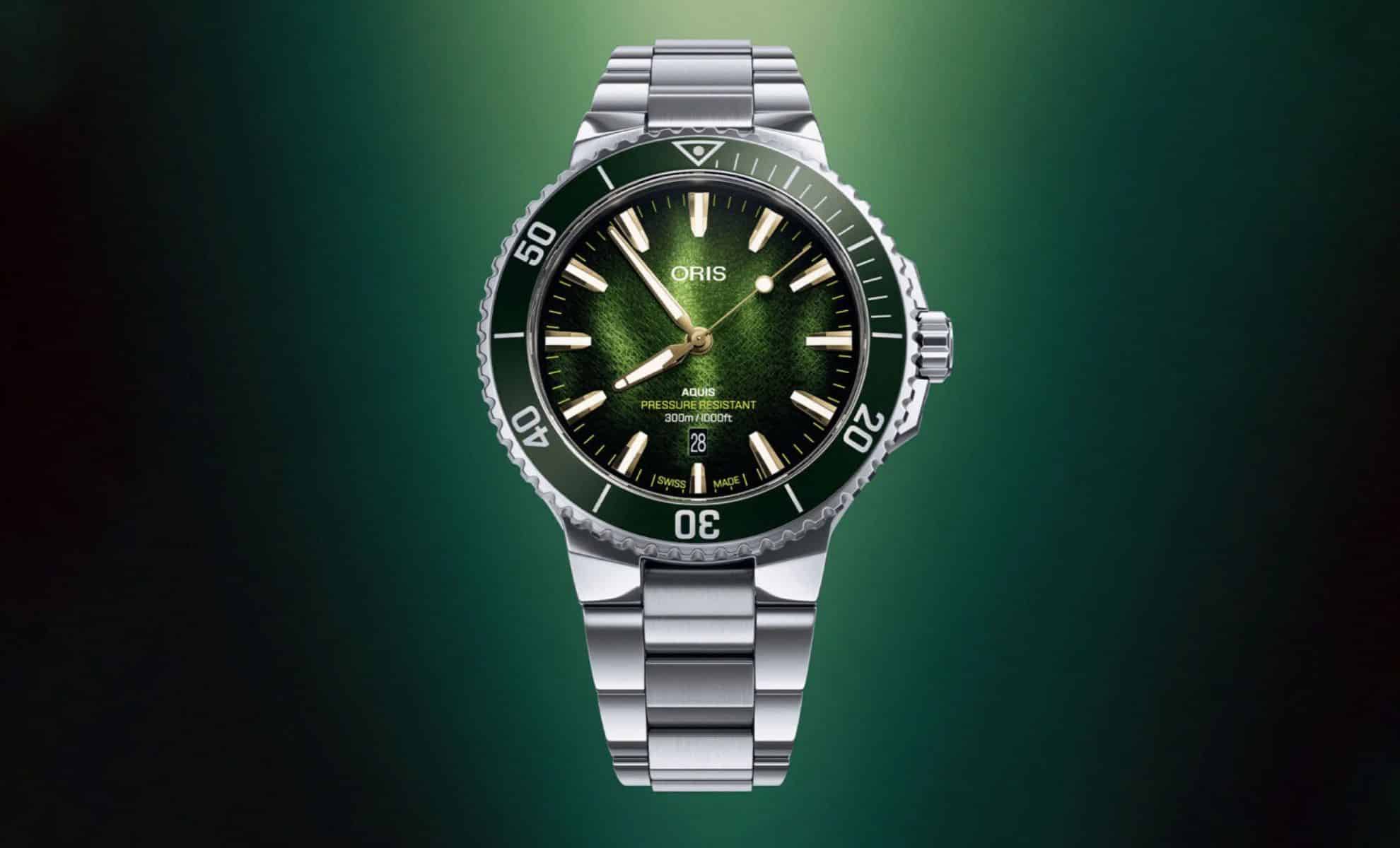 Oris Aquis Date Kelp Forest