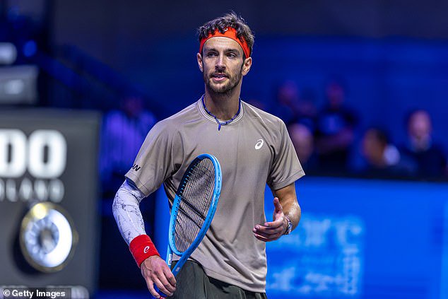 Musetti was beaten in the Vienna Open by Arthur Fery before a potential clash with Berrettini