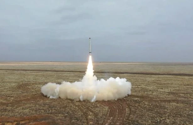the launch of Iskander cruise missile.