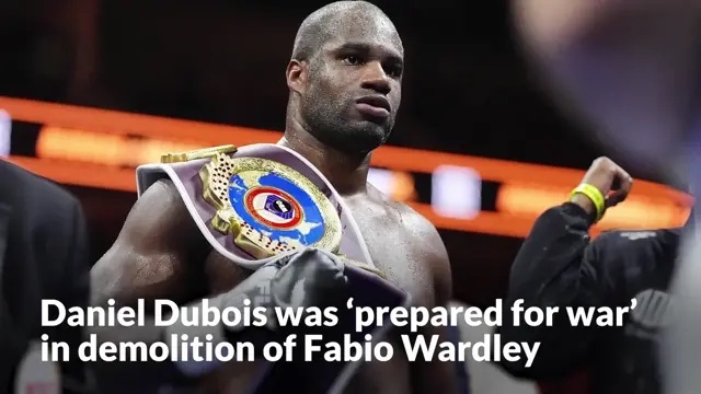 Daniel Dubois was ‘prepared for war’ in demolition of Fabio Wardley