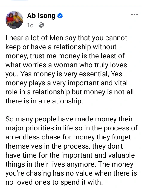 "The little money you can afford is enough for a woman who truly loves you" - Nigerian pastor addresses men who say relationship can