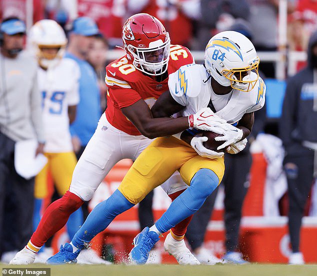 Roland-Wallace made four tackles - including three solo tackles - in the win over Los Angeles