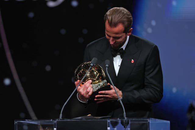 Harry Kane won the Ballon d’Or on Monday night