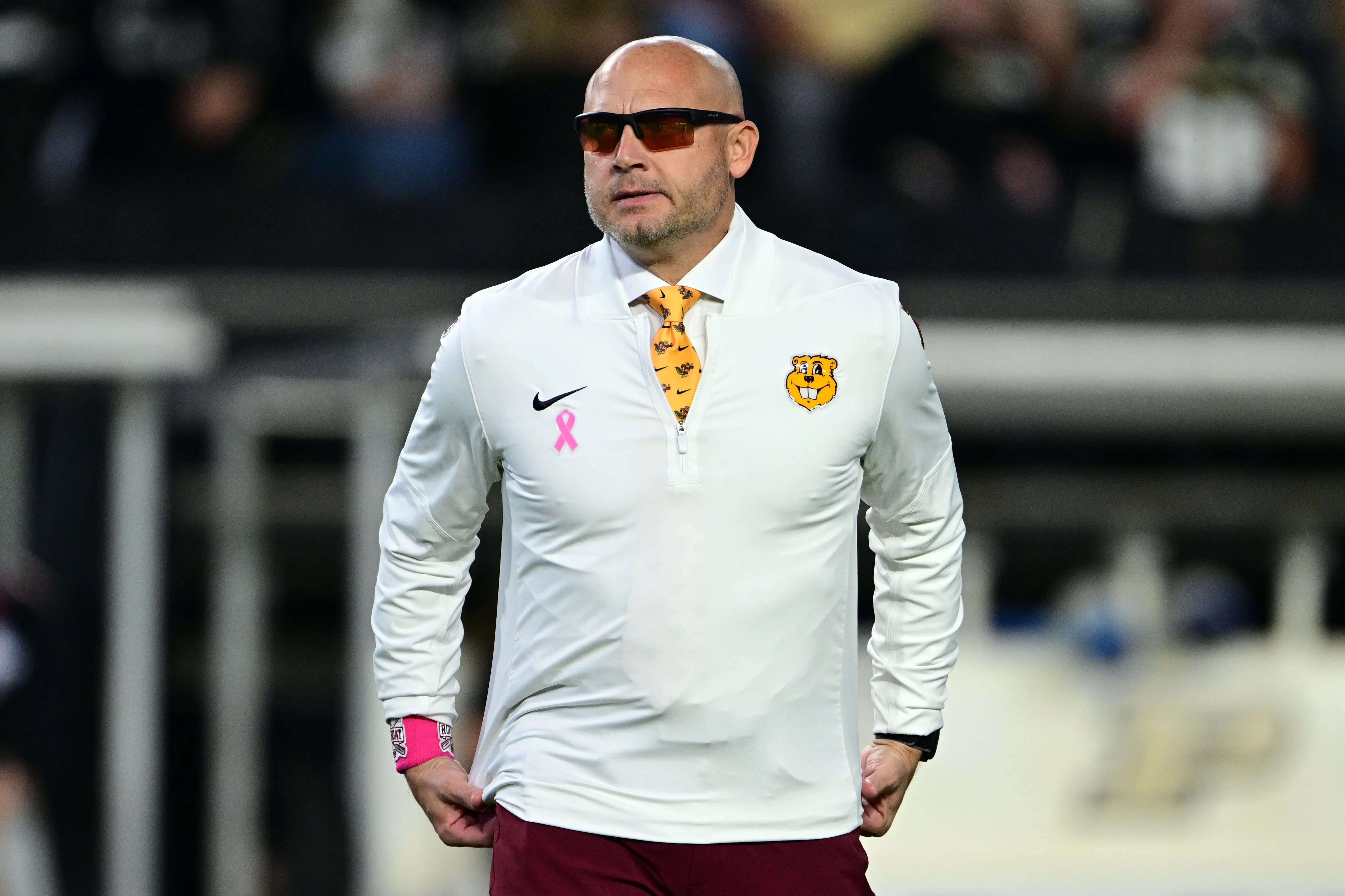 Minnesota coach P.J. Fleck 
