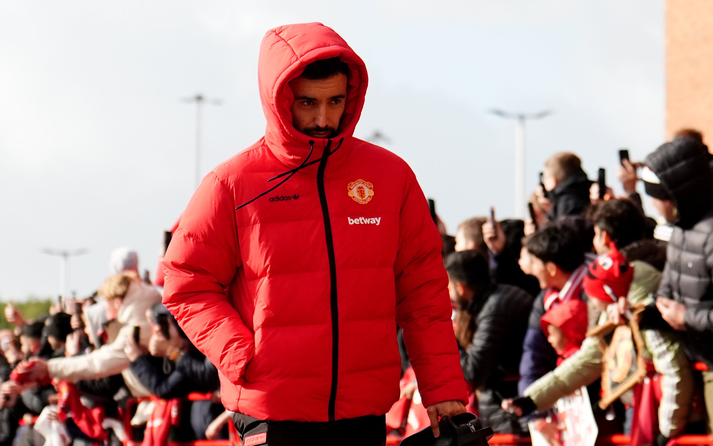Back in action: Bruno Fernandes (PA)
