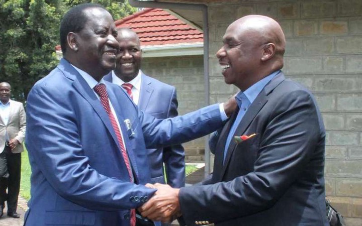 Raila: Gideon Moi is not from a dynasty
