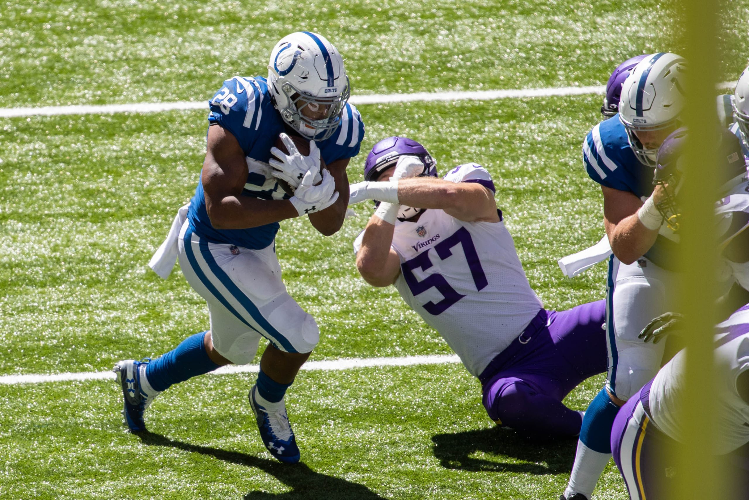 NFL: Minnesota Vikings at Indianapolis Colts
