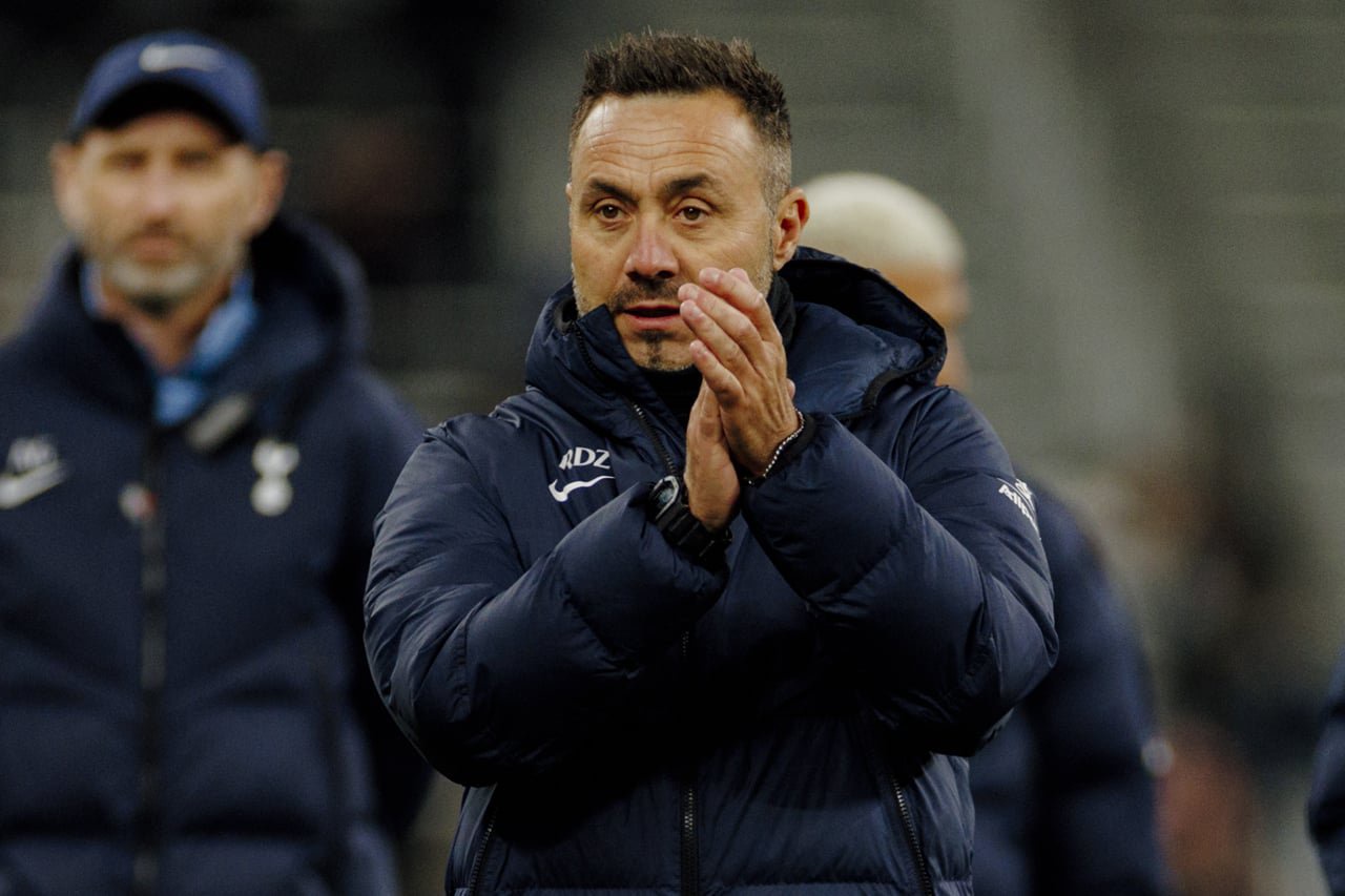 Roberto De Zerbi Tottenham