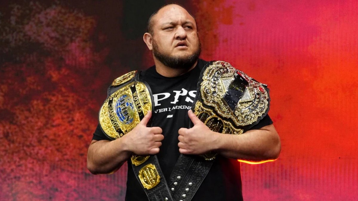 AEW star (formerly WWE star) Samoa Joe